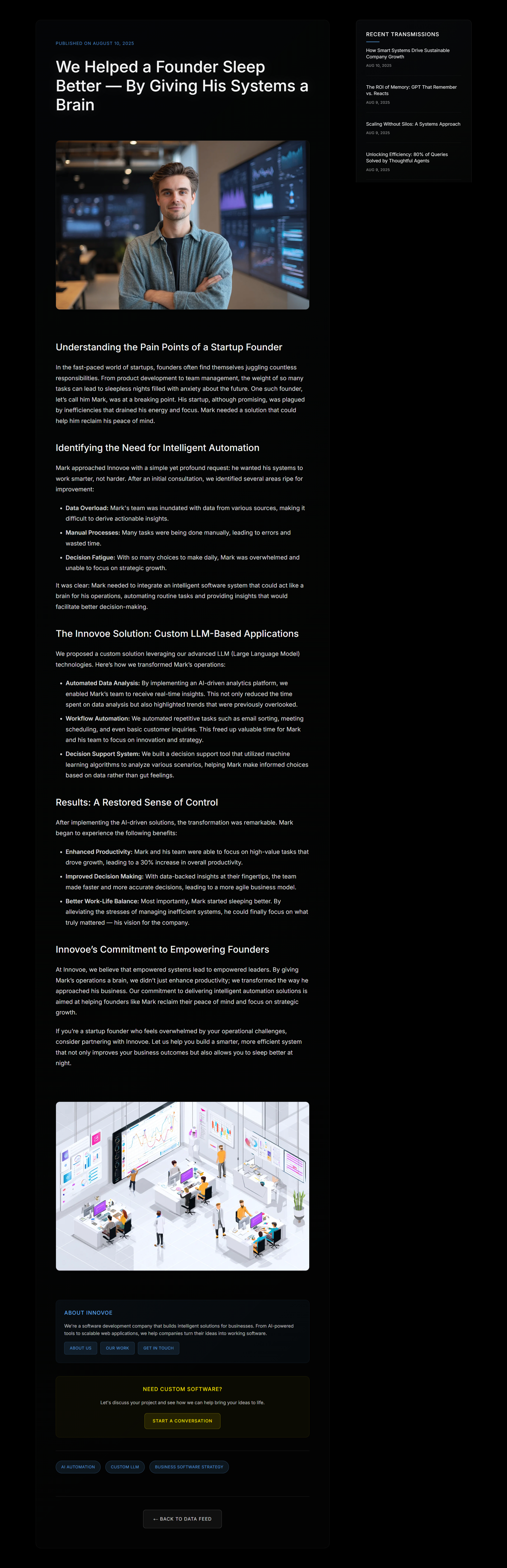 AI-Driven Blog Publishing Platform for - Image 4