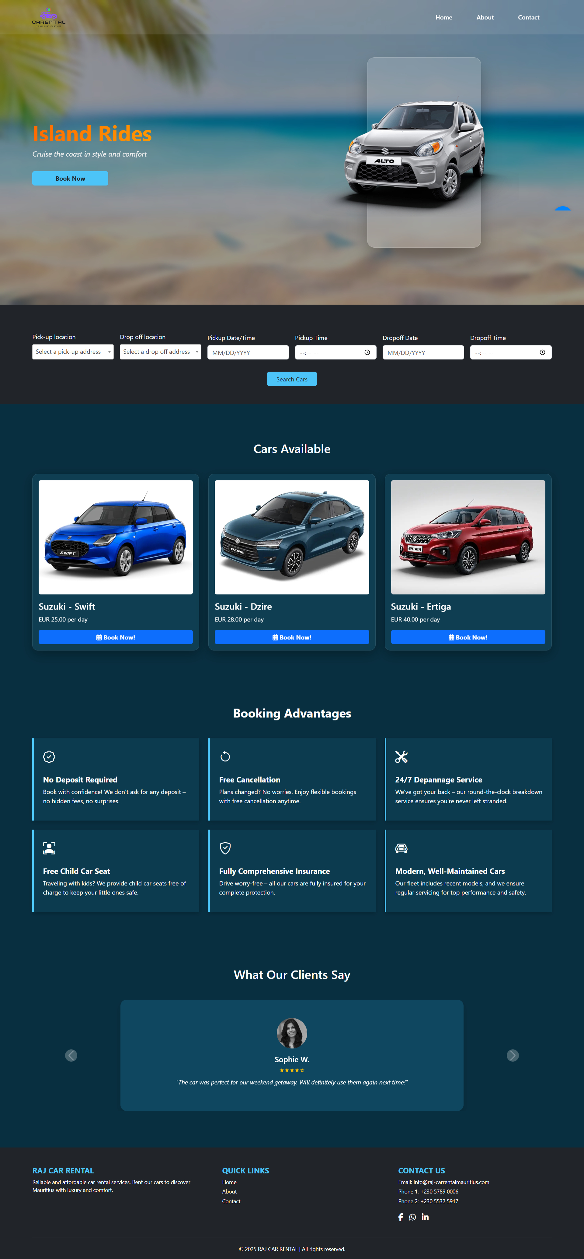 Raj Car ? Simple Car Rental Booking Platform - Image 2