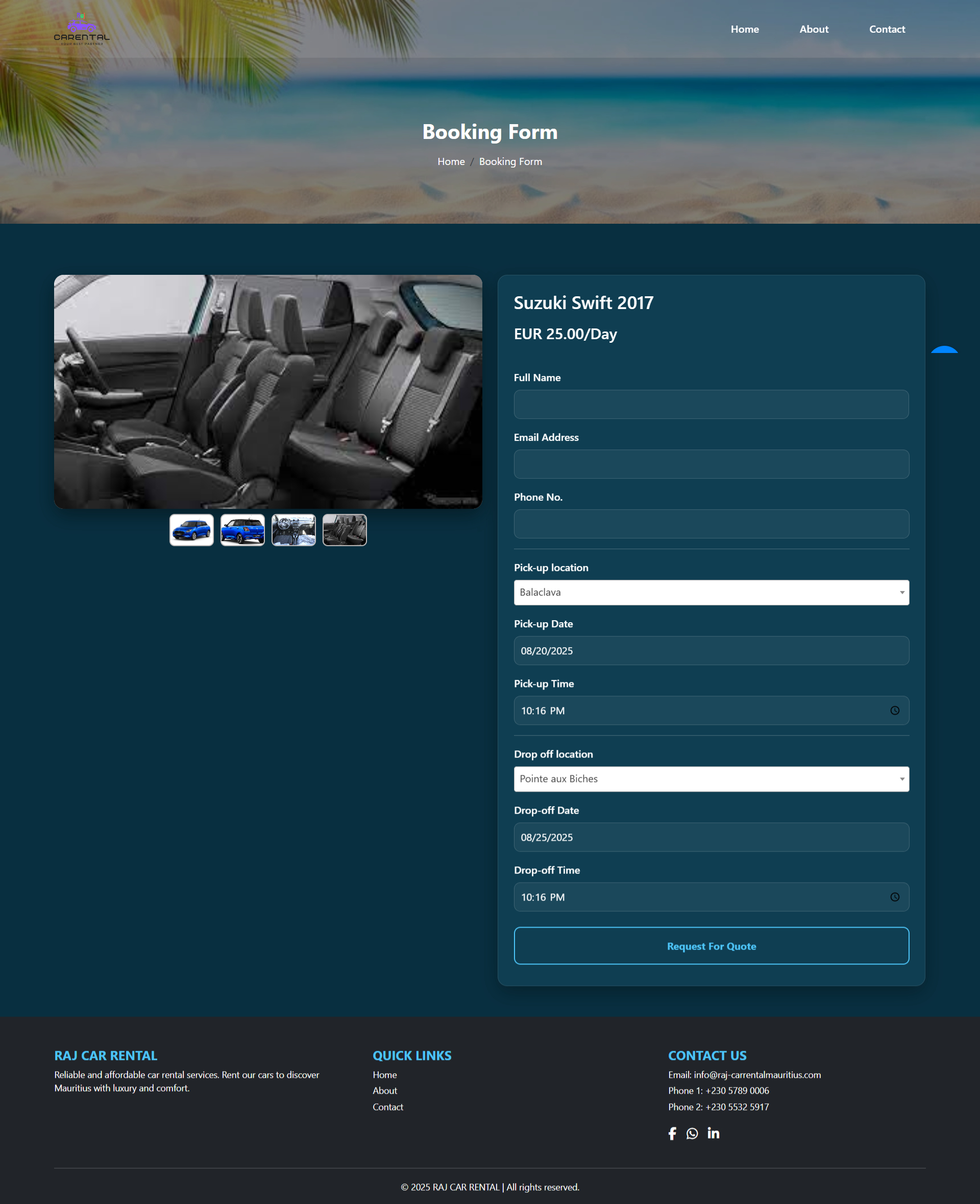 Raj Car ? Simple Car Rental Booking Platform - Image 3